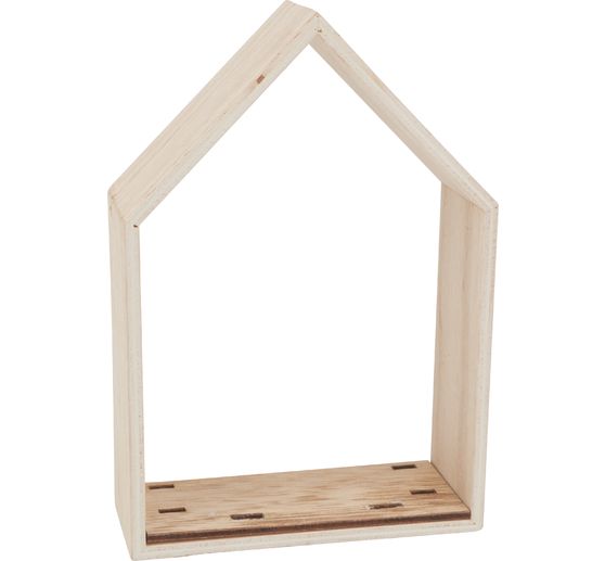 VBS wooden construction set "Winter house", 9 pcs.