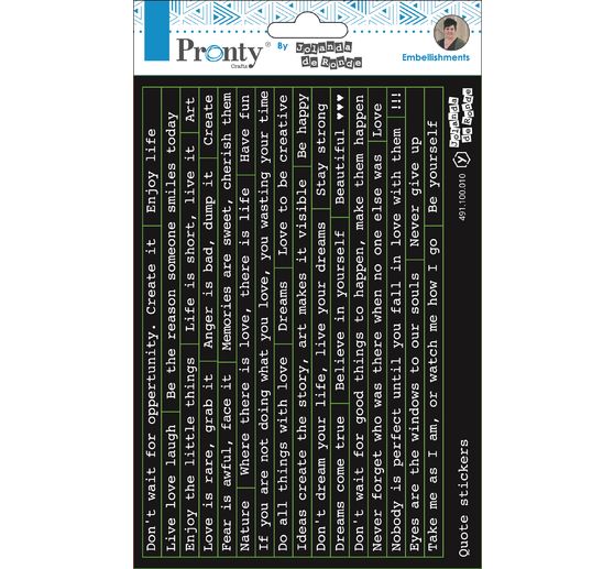 Naklejka "Cytaty", A5