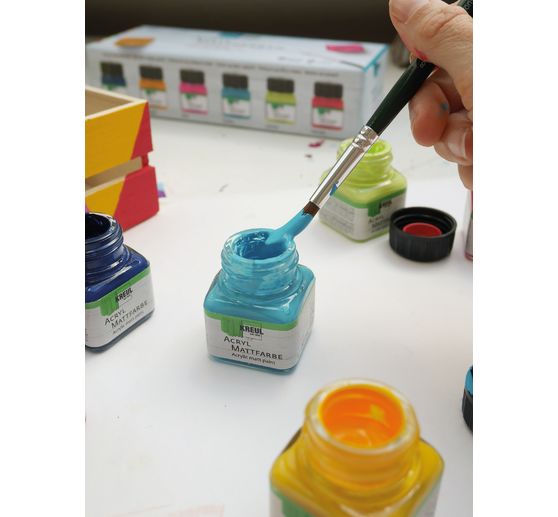 Zestaw matowych farb akrylowych KREUL "Colour Living"