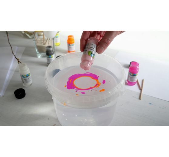 KREUL Magic Marble Set "Love Neon"