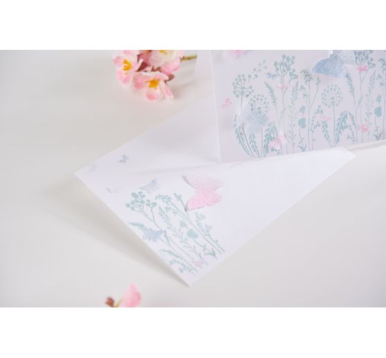 Dziurkacz z motywem VBS "Motyl", zestaw 4 sztuk