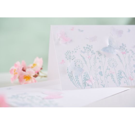 Dziurkacz z motywem VBS "Motyl", zestaw 4 sztuk