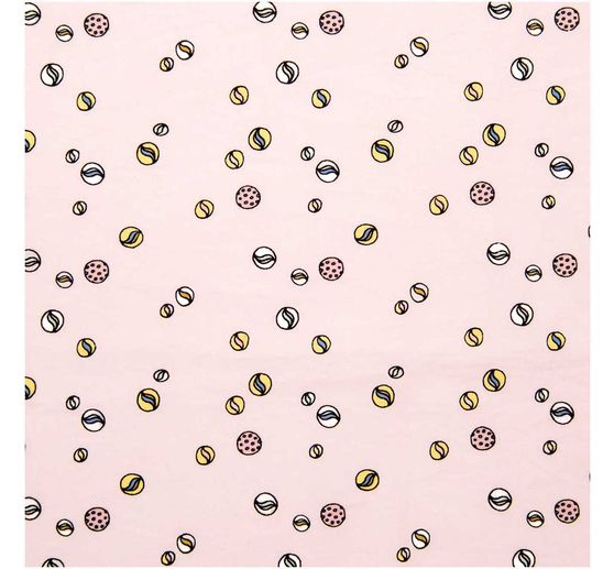 Cotton fabric cut "Marbles Pink"