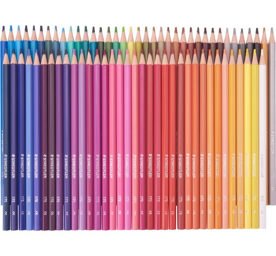 STAEDTLER Coloured pencil in metal box, 72 pcs.