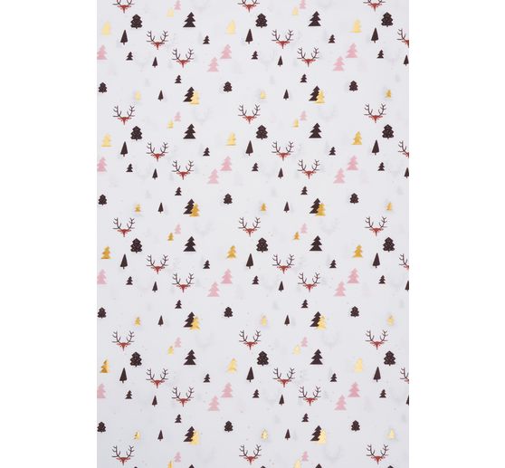 Décopatch Hot-Foil Paper "Christmas Forest"