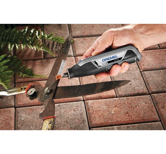 Dremel 7760 Lite, 15-częściowy osprzęt, akumulatorowe narzędzie wielofunkcyjne, kabel USB