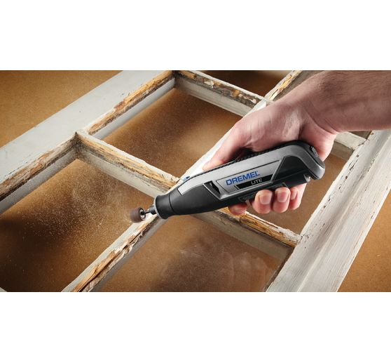 Dremel 7760 Lite, 15-częściowy osprzęt, akumulatorowe narzędzie wielofunkcyjne, kabel USB