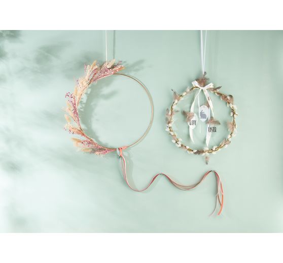 Metal ring "Circle", Gold color