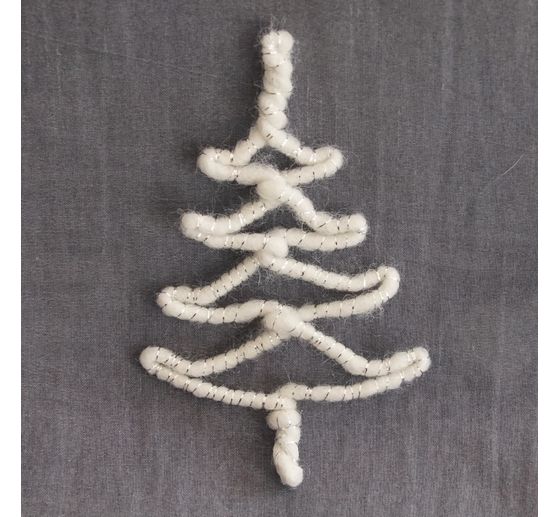 Elastyczne pudełko na 12 choinek w stylu retro