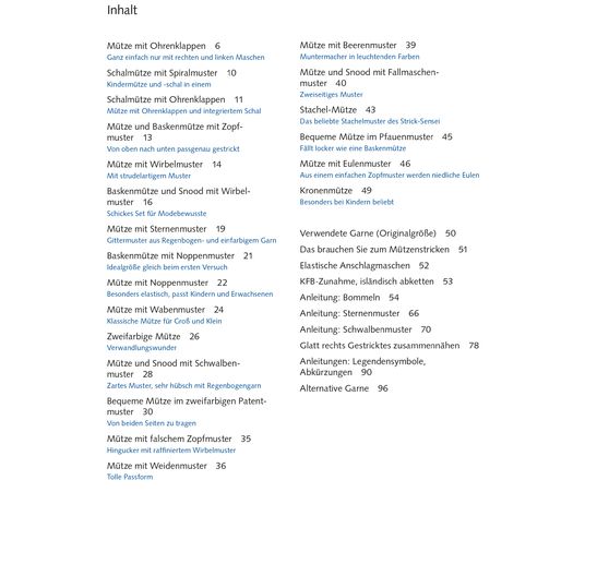 Książka "Japanische Mützen stricken"
