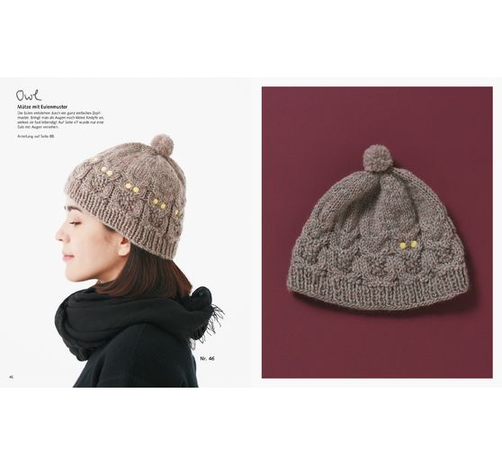 Książka "Japanische Mützen stricken"