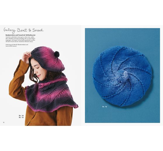 Książka "Japanische Mützen stricken"