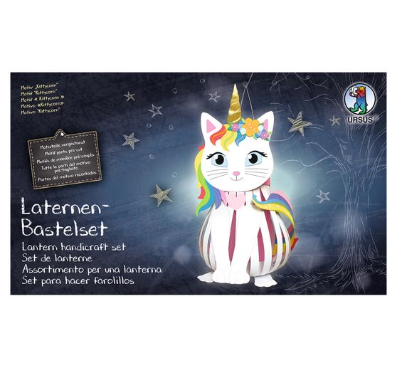 Lantern craft kit "Kittycorn"