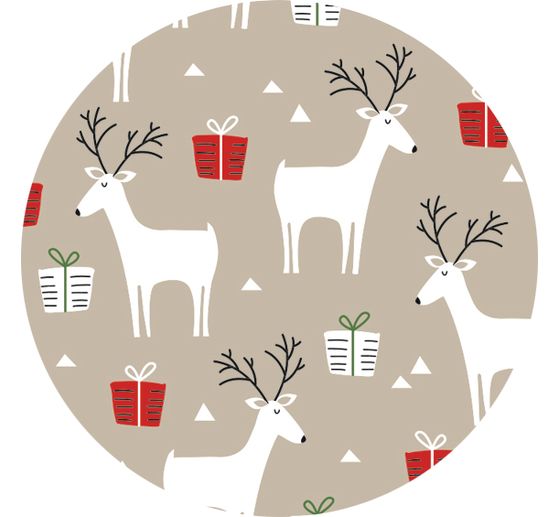 Tektura fotograficzna z motywem "Renifer"