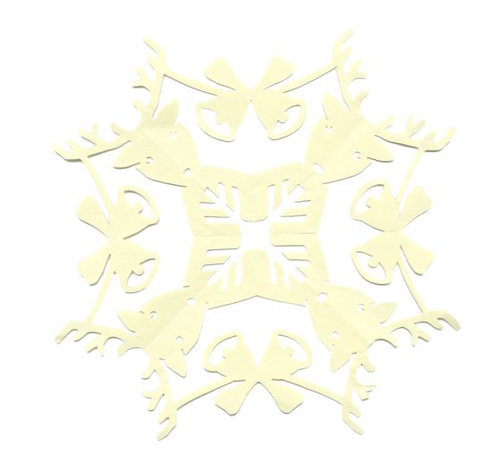 Książka "Papier-Schneeflocken"