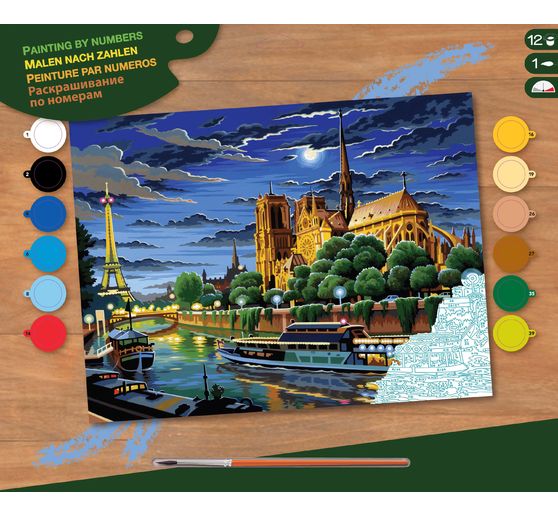 Malowanie po numerach "Paryż"