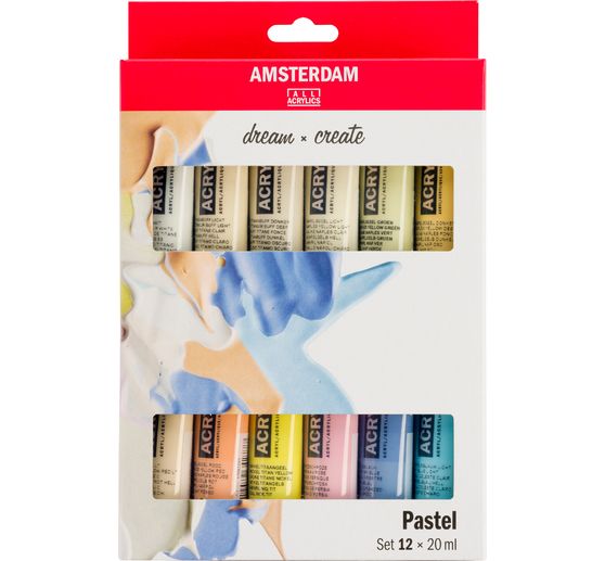 Talens AMSTERDAM Acrylic paint set "Pastel"