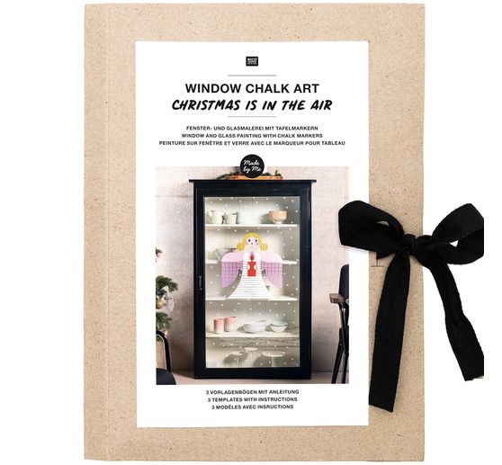 Folder szablonów markerów kredowych "Xmas in the air", 3 arkusze