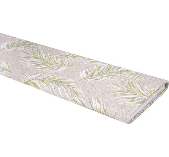 Lniany materiał z motywem "Oasis"