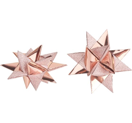 Paski papierowe "Brokat, różowe złoto"