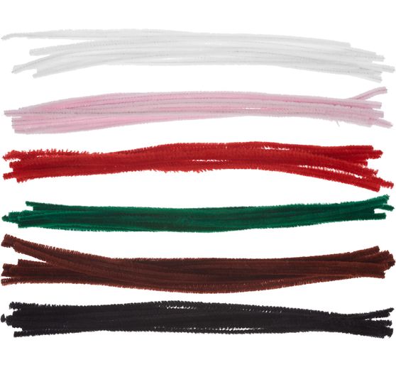 VBS Pipe cleaner, 10 pcs., Ø 5 mm