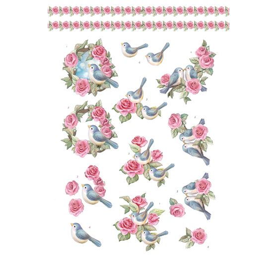 Książka z arkuszami wykrojów 3D "Wiosenne zwierzęta"