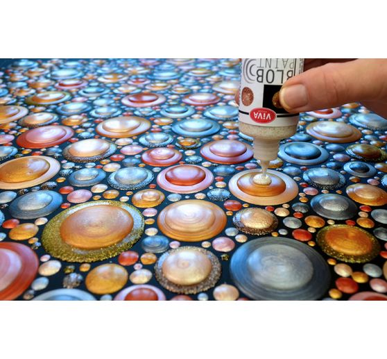 Viva Decor Blob Paint, 280 ml, metaliczny/błyszczący