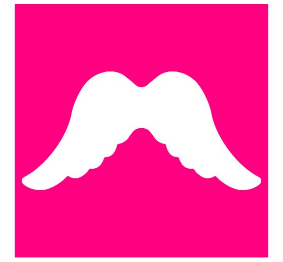 Craft Punch "'Angel wings", 3.5 cm