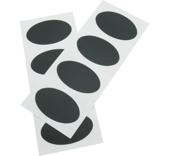 Tablica kredowa "Naklejka owalna"