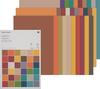 Handicraft paper pad "Earthy Colours"