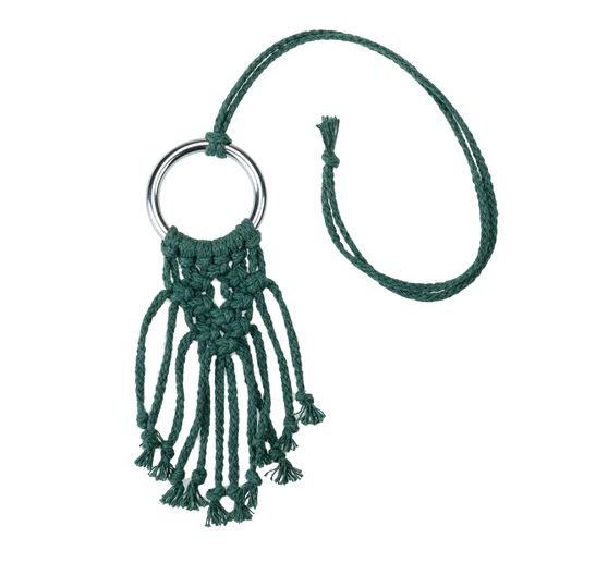 Zestaw biżuterii z makramy "Choose Happy