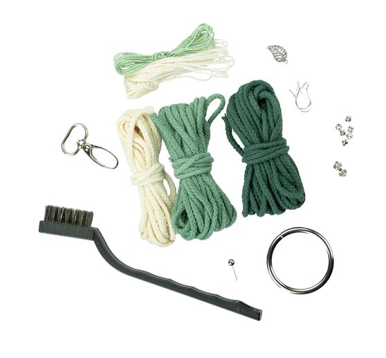 Zestaw biżuterii z makramy "Choose Happy