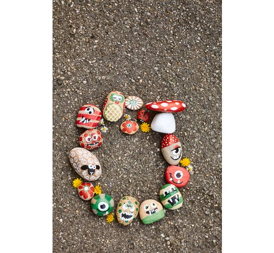 Creative set "Steine bemalen für Kinder"