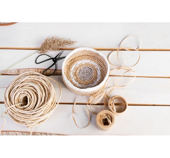 Paper raffia, L 100 m