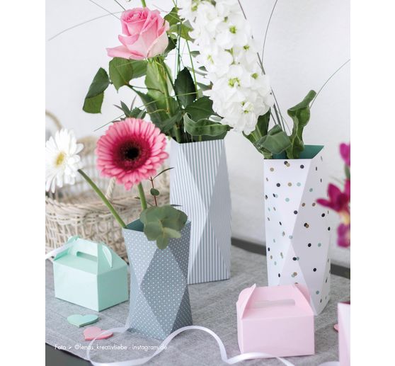 Motif cardboard "Points mint"