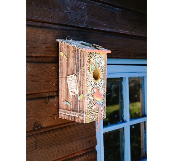 Motif straw silk "Tribal Sign", DIN A3