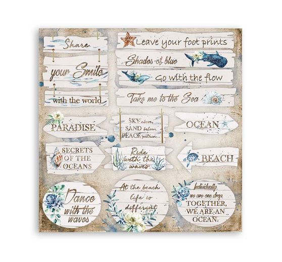 Blok do scrapbookingu "Morski sen