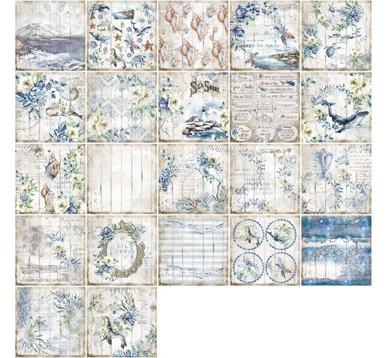 Blok do scrapbookingu "Morski sen