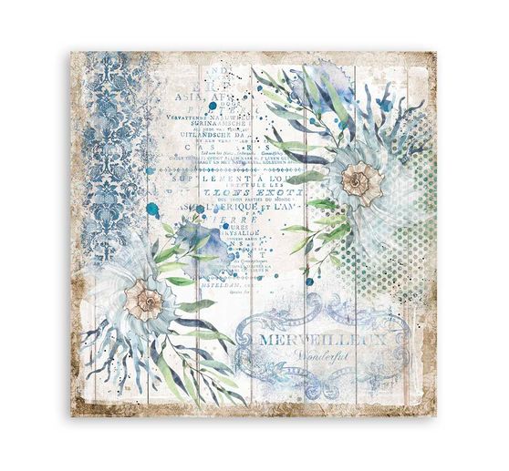 Blok do scrapbookingu "Morski sen