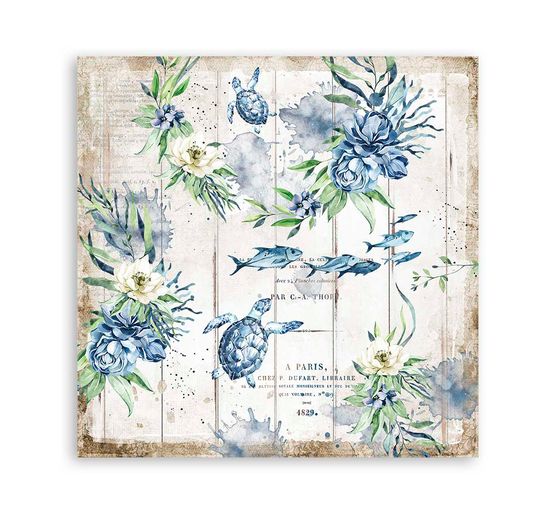 Blok do scrapbookingu "Morski sen