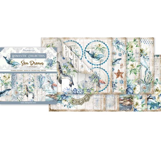 Blok do scrapbookingu "Morski sen