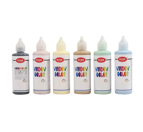 Viva KIDS Window Color Zestaw "Nordyccy przyjaciele"