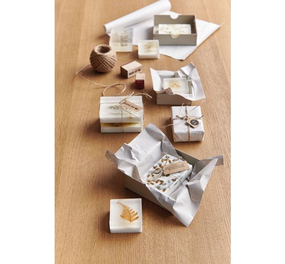 Rico Design Mix Set pressed flowers "Orange Turquoise"