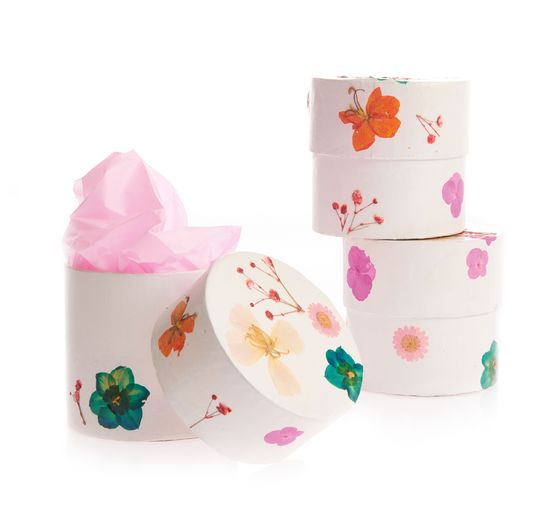 Rico Design Mix Set pressed flowers "Orange Turquoise"