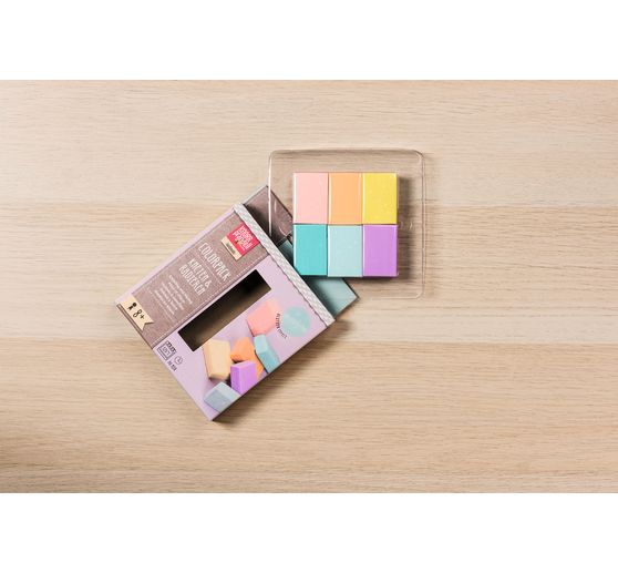 Zestaw kolorów do ugniatania i wymazywania "Pastel"