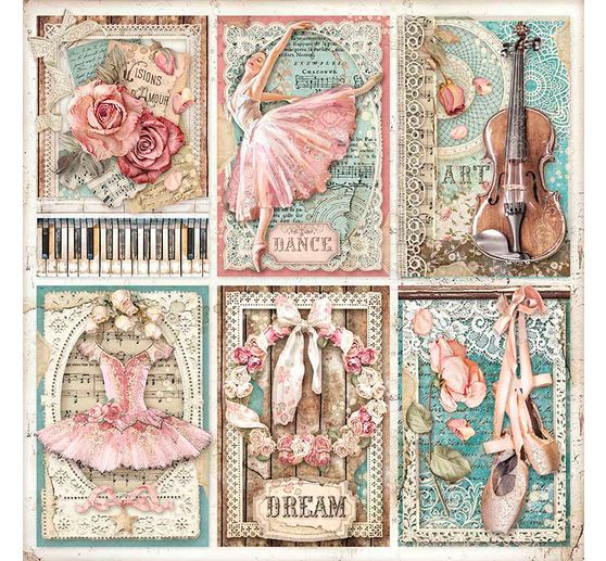 Blok do scrapbookingu "Pasja"