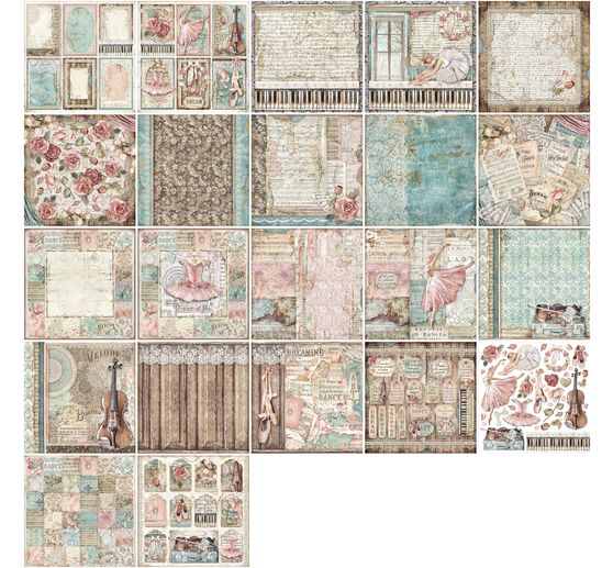 Blok do scrapbookingu "Pasja"