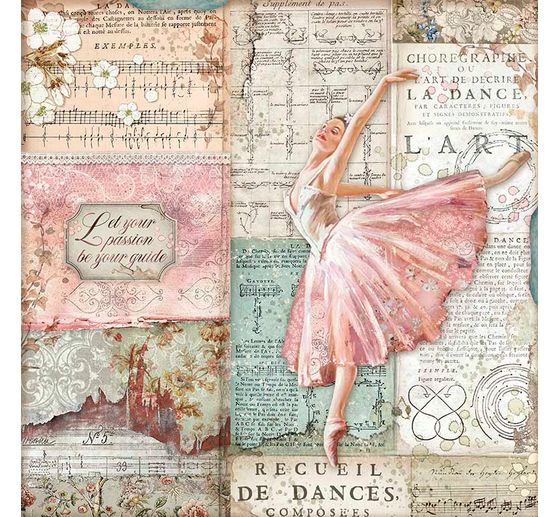 Blok do scrapbookingu "Pasja"