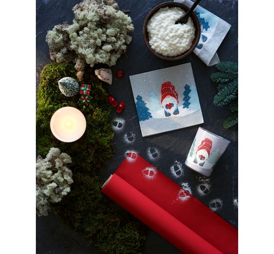 Serwetka "Skrzaty w lesie"