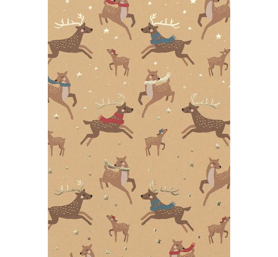 Blok z motywem "Papier pakowy Xmas"